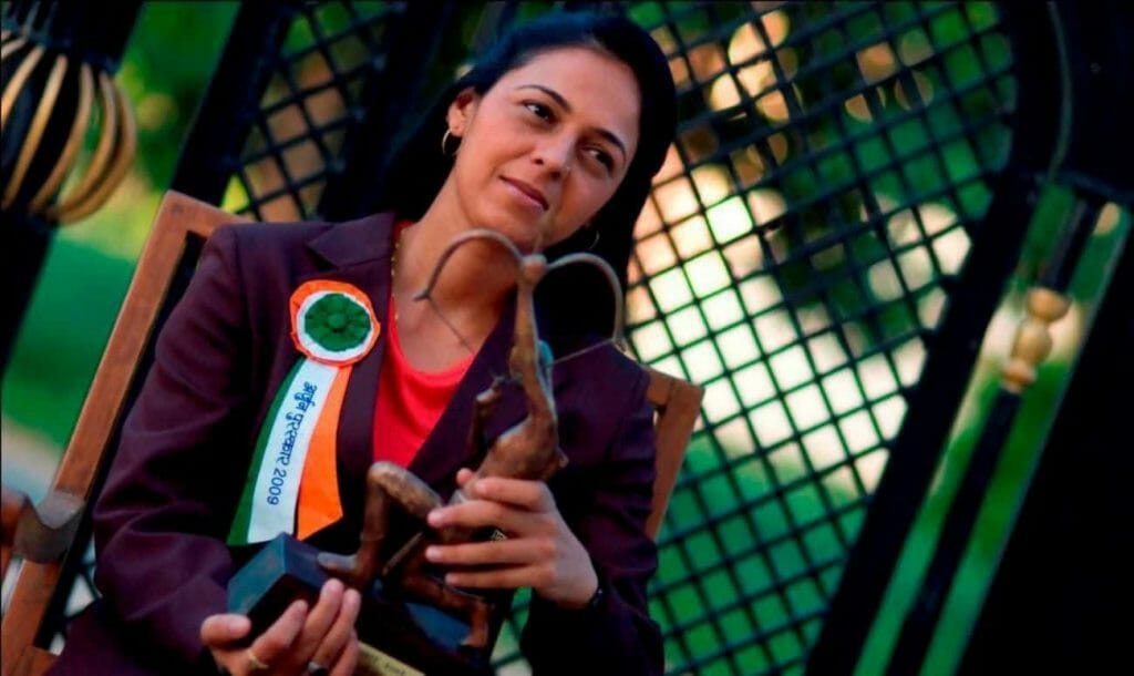 अपनी उपलब्धियों से अपना परिचय देती पैरा बैडमिंटन खिलाड़ी: पारुल परमार